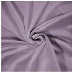 Скатерть бархатная "Бета" пастельно-сиреневая прямоугольная - Фото 2