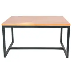 Стол журнальный LOFT 80*60 см. коричневый дерево