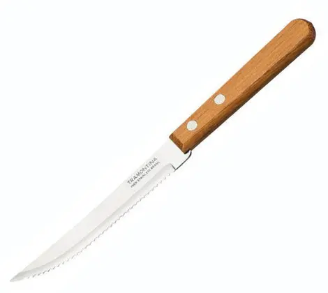 Нож для стейка С ДЕРЕВЯННОЙ РУЧКОЙ 21,5см