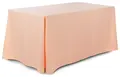 Скатерть прямоугольная габардин пудровая