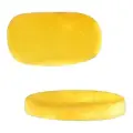 Чехол на стул Монако лимонный