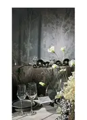 Набор настольной скульптуры «шары Фамилия» серебряные