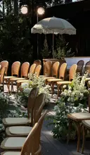 Стул «Мави» с ротанговой спинкой