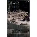 Стул «Лира» золотой, молочный бархат