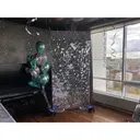 Фотозона из пайеток. Серебро