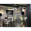 Фотозона из пайеток. Серебро