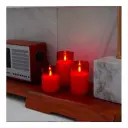 Набор Led свечей красного цвета