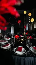 Набор настольной скульптуры «шары Фамилия» золотые