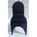 Стрейч чехол на СТУЛ БАНКЕТНЫЙ черный