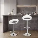 Стул барный КУПЕР белый экокожа