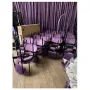 Стул Модерн Черный, Таинственный фиолетовый