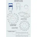 Стол Тавола, змейка шириной 100 см, 1 модуль