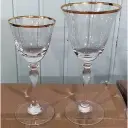 Бокал Хлоэ с золотой каймой, 200 мл