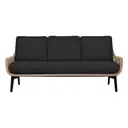 Диван трехместный Ван Гог черный