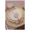 Подтарельник плетеный Макраме