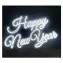 Неоновая вывеска Happy New Year