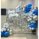 Неоновая надпись Happy Birthday холодный белый 