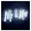 Неоновая надпись MR@MRs