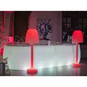 Барная стойка с LED RGB подсветкой (Прямой сегмент)