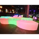 Светящаяся LED RGB скамья Snake (банкетка)