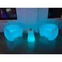 Светящийся LED RGB журнальный стол ПИК 60