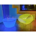 Светящийся LED RGB кофейный стол Round 80