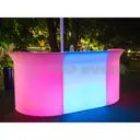 Барная стойка Jumbo с LED RGB подсветкой (Прямой сегмент)