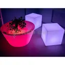 Светящийся LED RGB кофейный стол Round 80