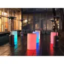 Светящийся LED RGB коктейльный стол Цилиндр