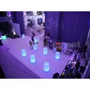 Светящийся LED RGB коктейльный стол Цилиндр