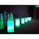 Светящийся LED RGB коктейльный стол Цилиндр