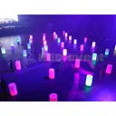 Светящийся LED RGB коктейльный стол Цилиндр