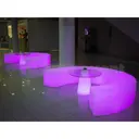 Светящийся LED RGB журнальный стол ПИК 60