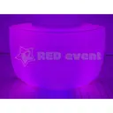 Барная стойка с LED RGB подсветкой (Закругленный сегмент)