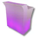Барная стойка Jumbo с LED RGB подсветкой (Прямой сегмент)