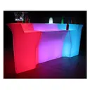 Барная стойка Jumbo с LED RGB подсветкой (Прямой сегмент)