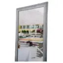 Зеркало напольное в раме серый кант