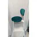 Стул Монако белый Бирюзовый