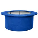Барная стойка "Луна" 360 синий бархат