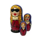 Номерок стола Матрешка