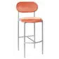 Стул барный Модерн Комфи Игривый Персик + серебро (перекрас)