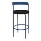 Стул барный Колори, Черничный йогурт + Черная ночь