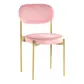 Стул Монако золото розовый